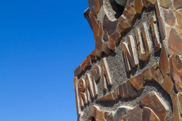 istock Rapa Nui rock sign, Easter Island, Polynesia, Chile 2179386011