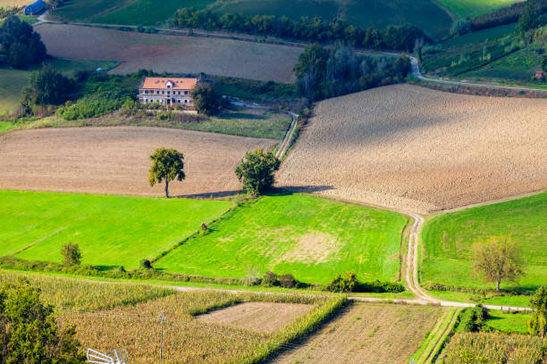 istock Monferrato countryside panorama. Color image 2179388313