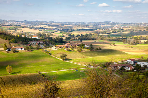 istock Monferrato hills panorama. Color image 2179405551