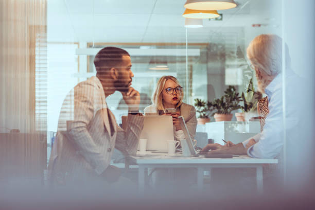 istock Diverse Business Executives Engaging in Strategy Meeting 2179408129