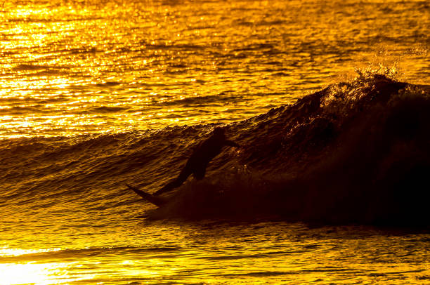 istock A surfer is riding a wave in the ocean 2179419337