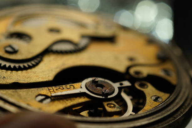 istock Watchmaker's workshop, mechanical watch repair 2179429357