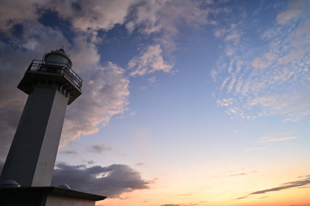 A beautiful lighthouse to look up at