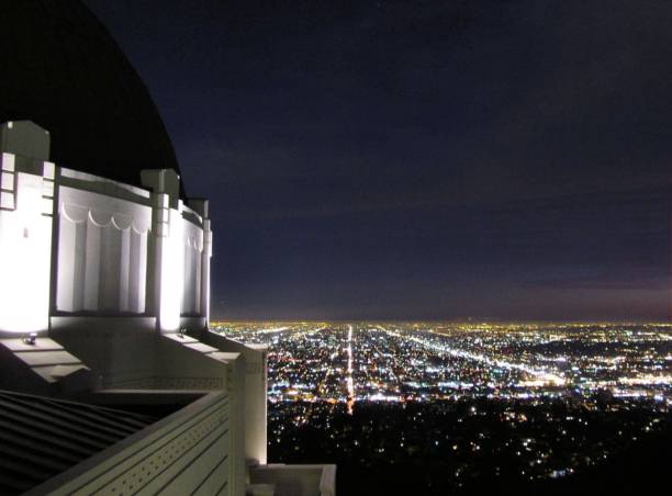 istock Griffith Park Observatory and Los Angeles vista at night 2179438532