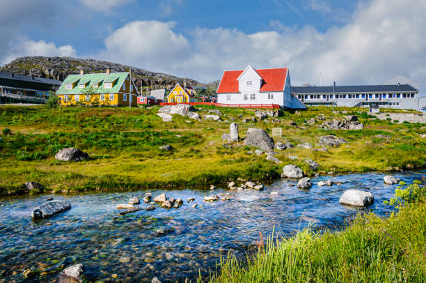 Houses by the Stream