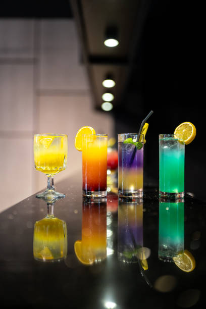 istock Craft Cocktail Assortment on Bar 2179480553