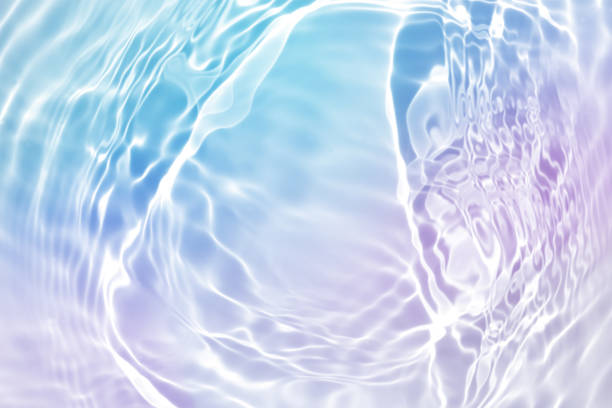 abstract blue pink water wave. natural swirl pattern texture. background photography.