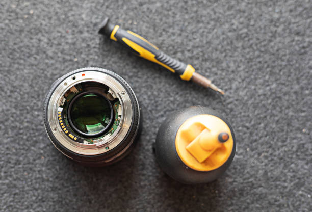 Camera lens and blower professional cleaning