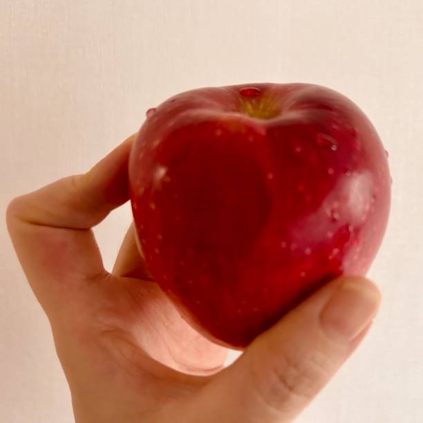 istock A close-up shot of a fresh red apple 2179509537