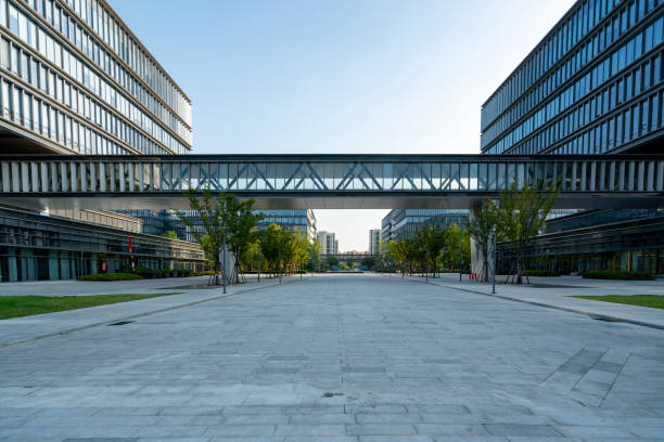 istock Digital Industrial Park in Hangzhou, China 2179513545