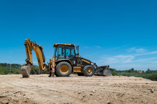 istock Excavator preparing land for subdivision 2179514783