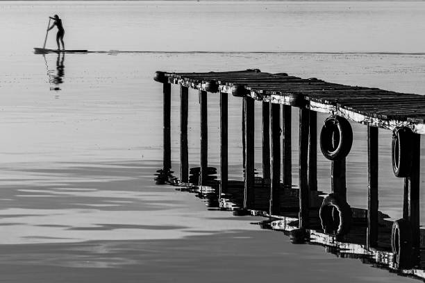 Lake Trasimeno, Perugia, Umbria, Italy:Stand Up Paddle on Lake Trasimeno