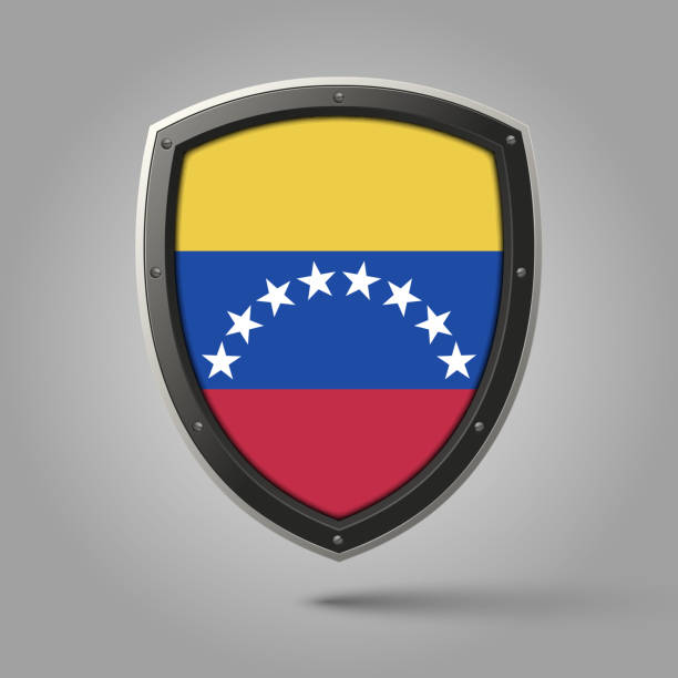 istock National Shield of VENEZUELA Flag with Original color 2179521903