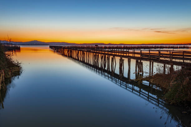 Lake Trasimeno, Perugia, Umbria, Italy:Naturalistic Oasis La Valle on Lake Trasimeno