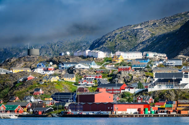 istock Morning Fog in Qaqortoq 2179532388