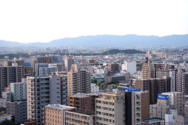 istock Osaka, Japan Skyline, Architecture, and High Rise Buildings 2179535058