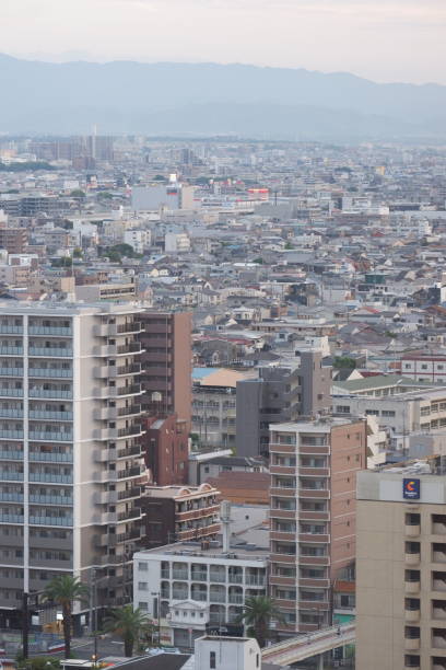 istock Osaka, Japan Skyline, Architecture, and High Rise Buildings 2179535082
