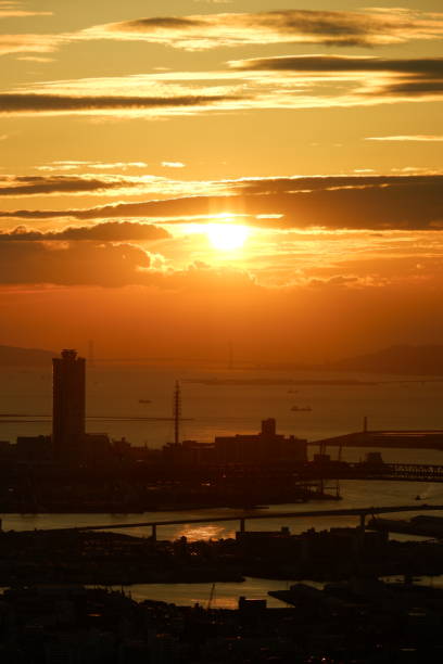 istock Osaka, Japan Skyline, Architecture, and High Rise Buildings 2179536195