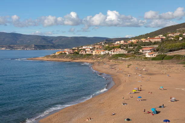 istock People enjoying the beach in Sardinia 2179539954