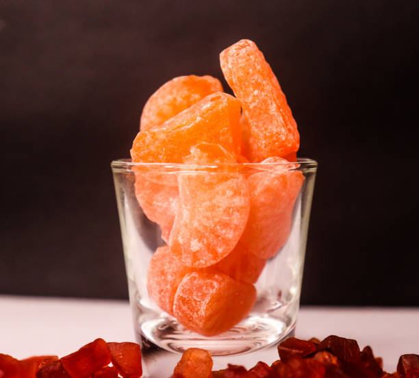 istock Tasty Candy In Orange Flavor 2179546044