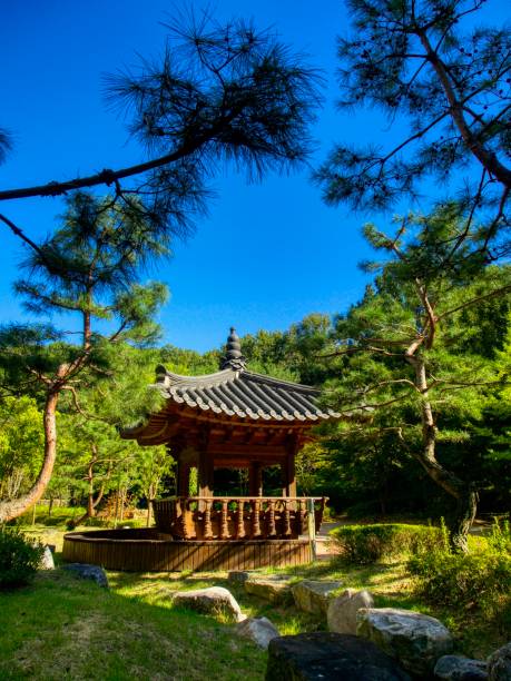 istock Palgakjeong, Traditional resting building in Korea 2179550351