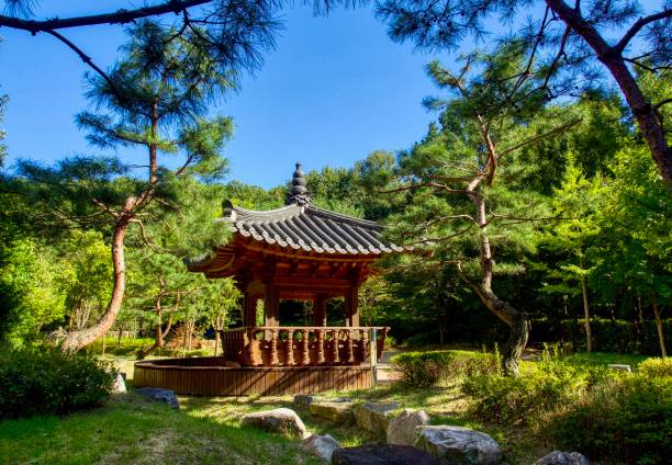istock Palgakjeong, Traditional resting building in Korea 2179550370
