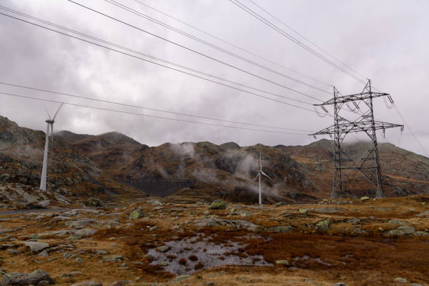tower, high voltage, transmission lines, energy