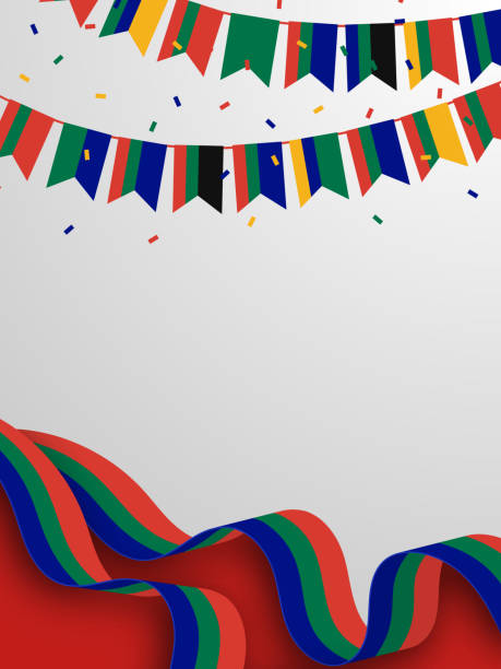 illustrations, cliparts, dessins animés et icônes de south africa background for festivals and national days celebrations - soweto