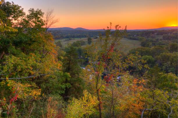 istock Sunset at Point Lookout, Missouri 2179563448