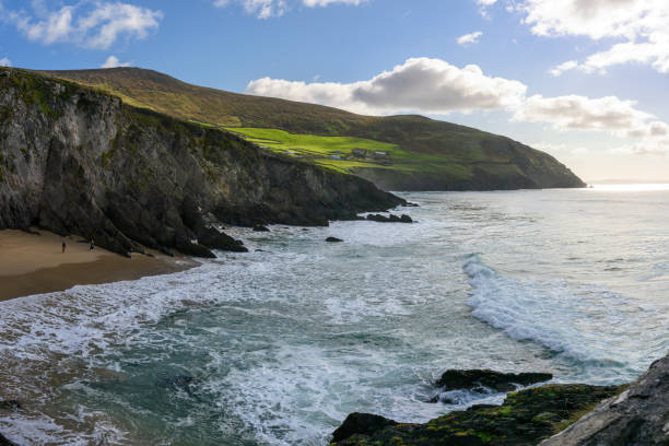 Rugged coast lines of the west of Dingle Peninsula, County Kerry, Ireland