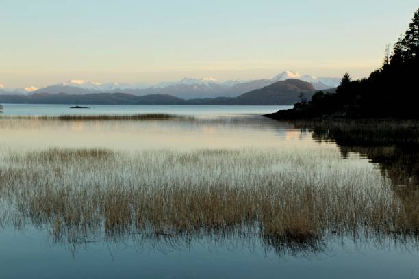 istock Still dawn on the lake Nahuel Huapi, Bariloche 2179574030
