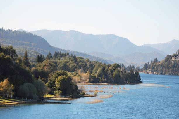 istock Moreno lake, Bariloche early morning 2179574444