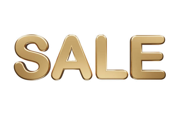 Sale discount percent icon element on white background