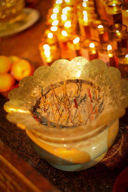 Stunning array of glowing candles forming rows and casting warm light, ideal for creating a peaceful and spiritual ambiance. Perfect for meditation, reflection, or romantic settings