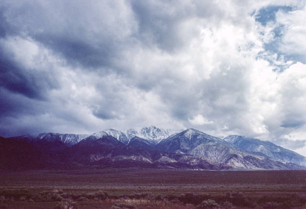 istock Nevada - US Highway 6 - Storm Approaches Snowy Mountains - 1978 2179605981