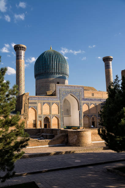 istock Gur Emir Mausoleum in Samarkand with portal and dome 2179608880