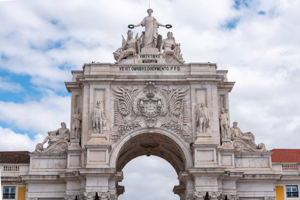 istock Iconic Arco de Rua Augusta in old town Lisbon 2179609687