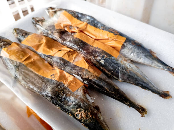 istock Mackerel fish, raw raw, a different type of pelagic fish 2179612724