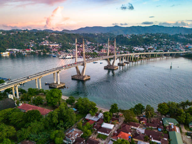 istock Merah Putih Bridge in Ambon Island, Maluku 2179619933