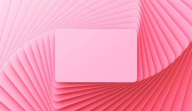 istock Blank pink credit card on abstract pink background 2179622851
