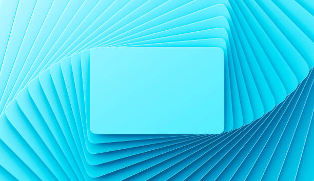 istock Blank blue credit card on abstract blue background 2179622853