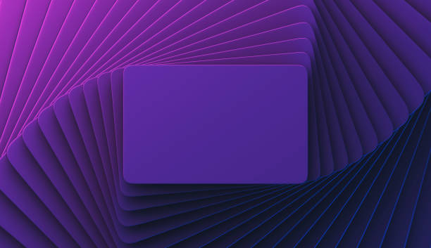 Blank credit card on abstract background