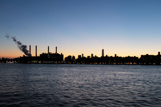istock Urban Landscape at Dusk 2179623028
