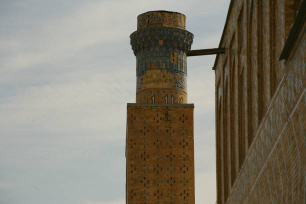 istock Bibkanum Mausoleum in Samarkand with its bright style 2179626444