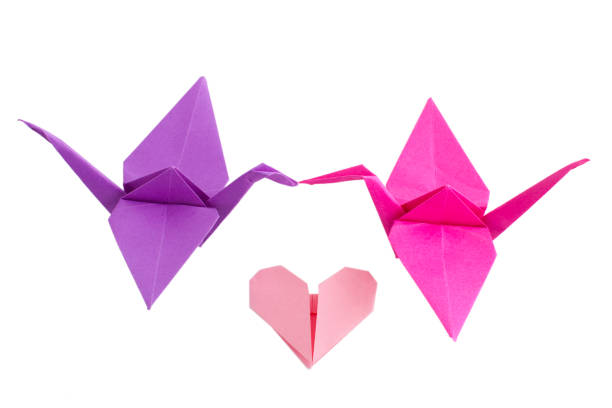 Japan Tokyo, origami peace cranes