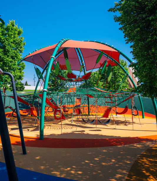 istock Children playground. Children's play area. 2179635074