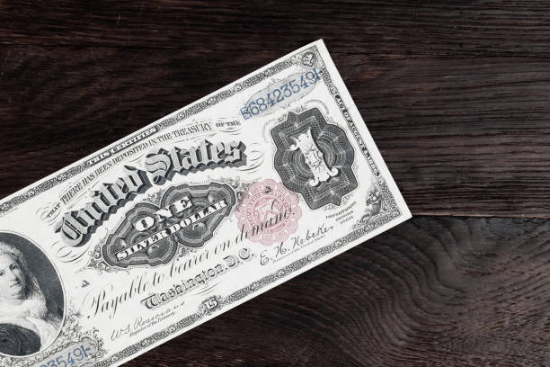 istock Old west period US dollar banknotes 2179642959