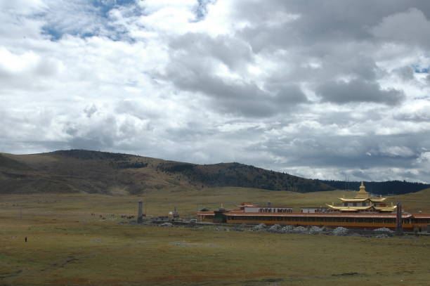 istock Golden Palace on the Plateau Grassland 2179667236