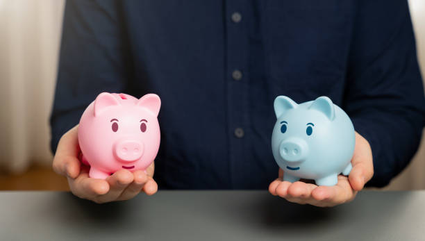 istock Deposits to choose from. Banking for couples. Joint accounts for shared expenses to individual accounts for personal savings. Managing joint finances effectively. Financial goals, trust levels 2179670157