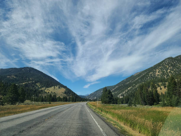 istock Scenic Road In Rural Montana 2179670931
